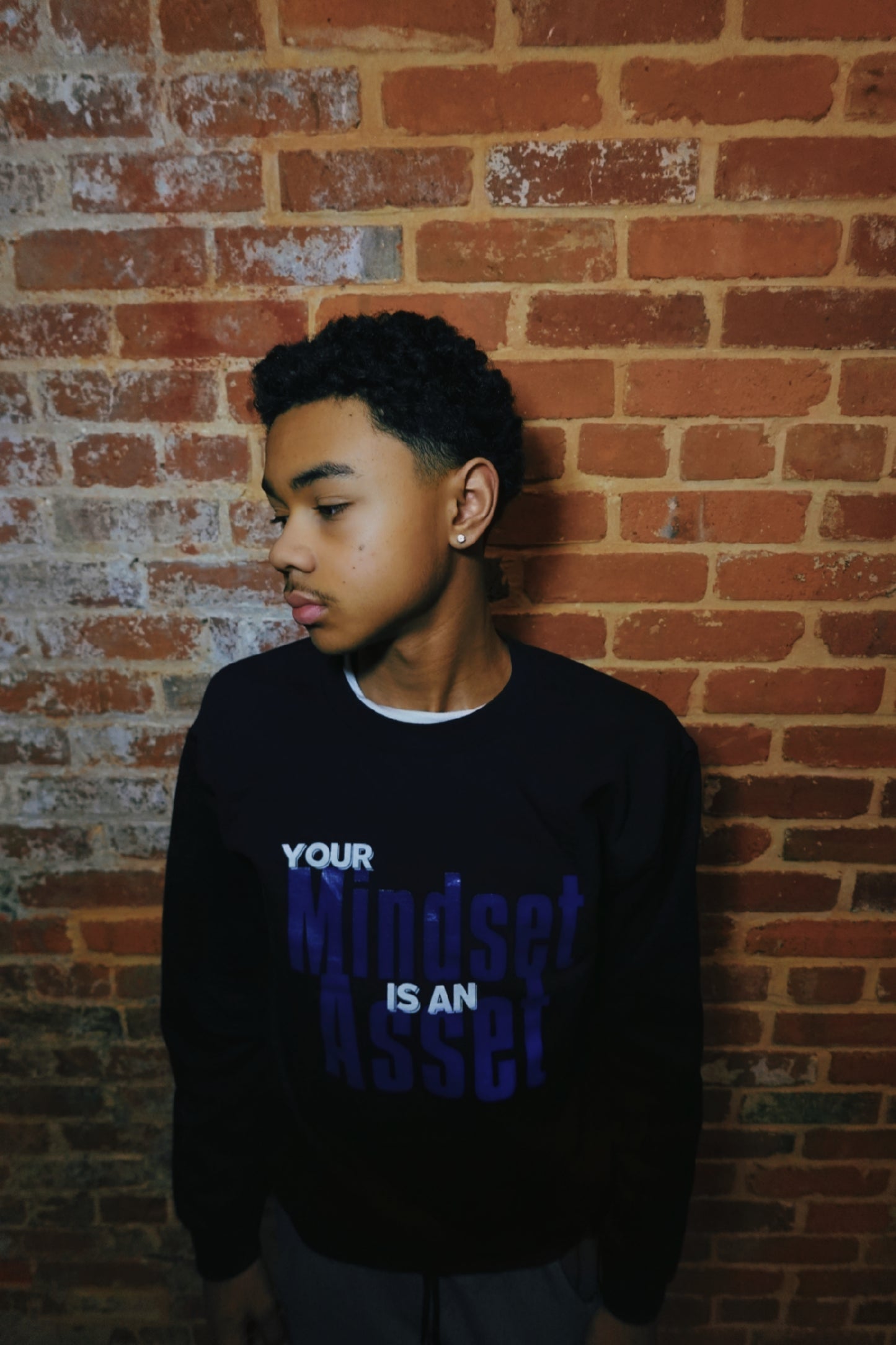 MINDSET IS AN ASSET CREWNECK